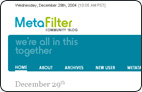 Metafilter website